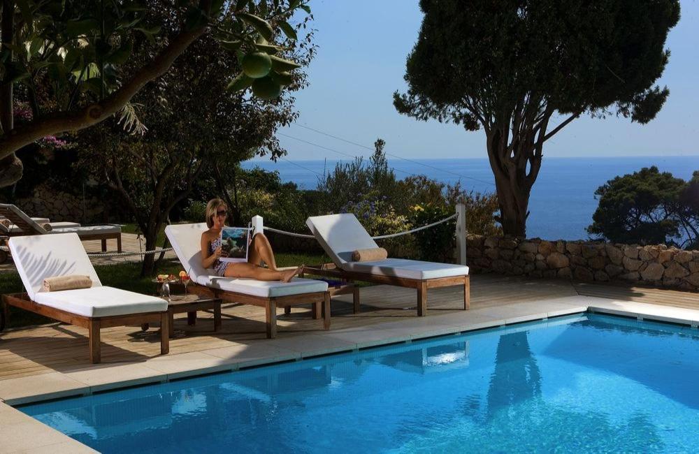 Hotel La Minerva Capri Bagian luar foto