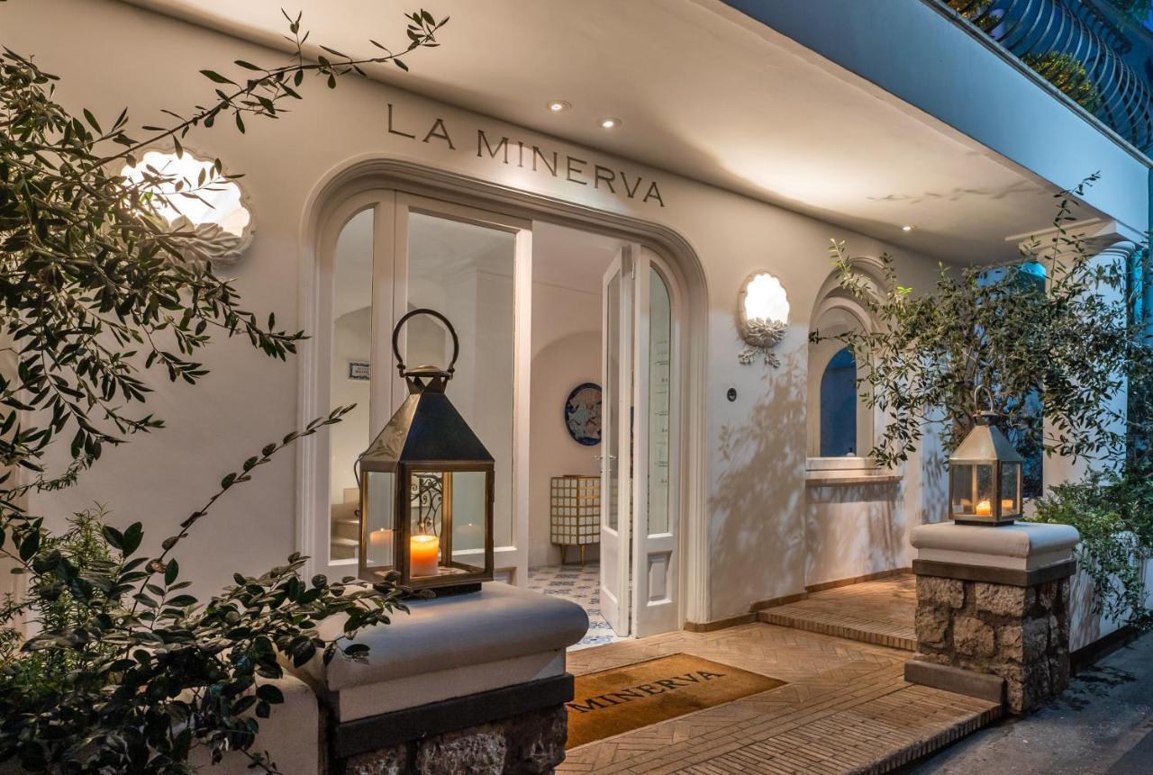 Hotel La Minerva Capri Bagian luar foto