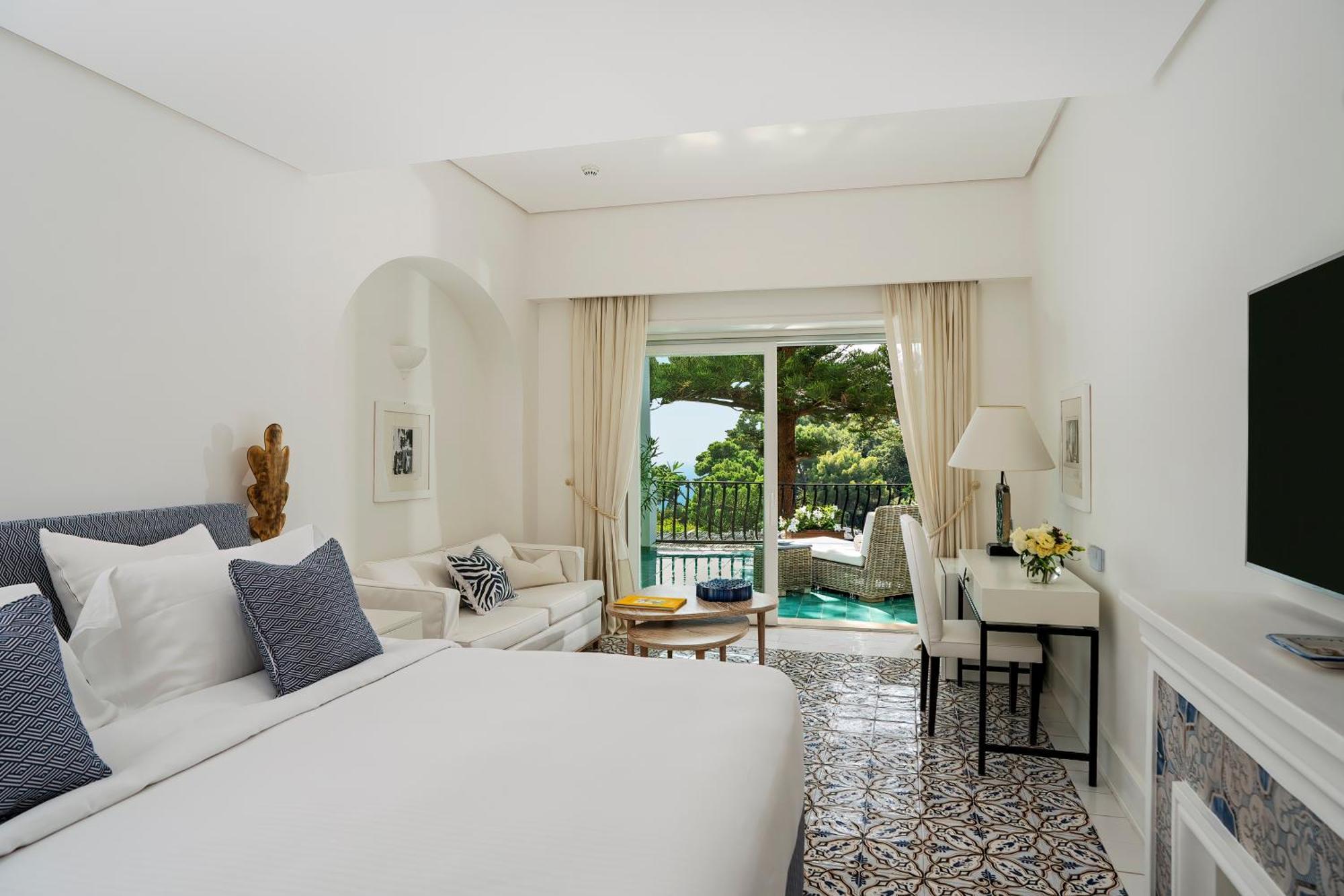 Hotel La Minerva Capri Bagian luar foto