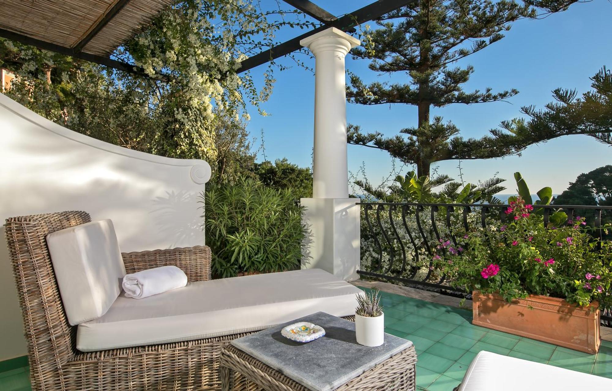 Hotel La Minerva Capri Ruang foto